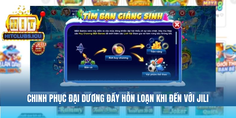 Chinh phục đại dương đầy hỗn loạn khi đến với Jili